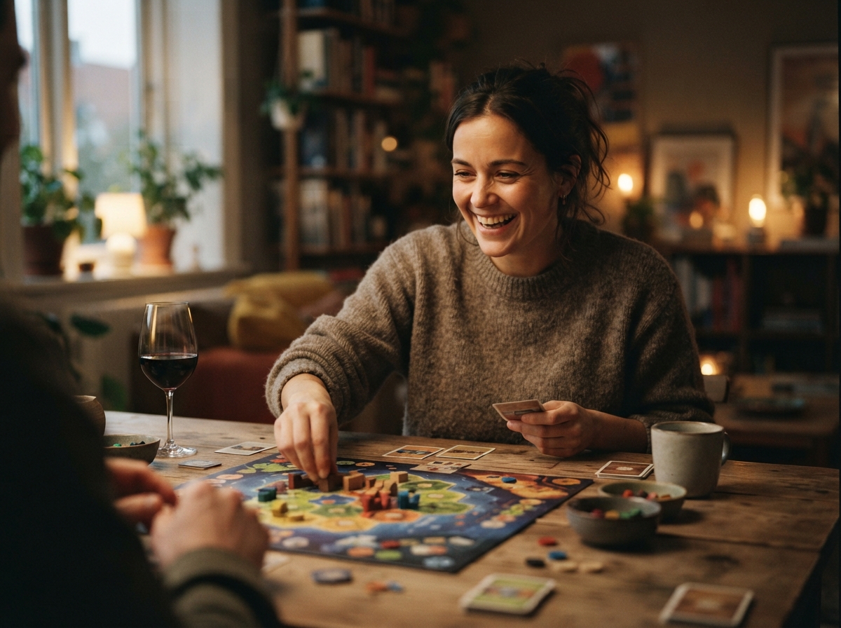 Online casino uden ROFIStilmelding: Din guide — En person der nyder en aften med strategi og let spænding.